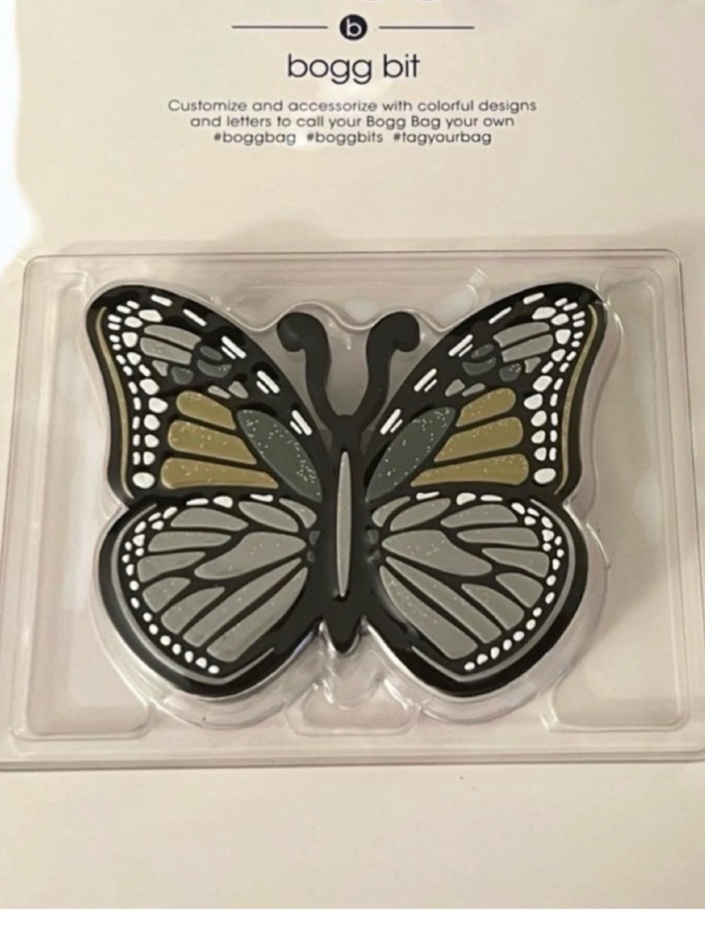 NWT Bogg Bit Moon Glow Butterfly